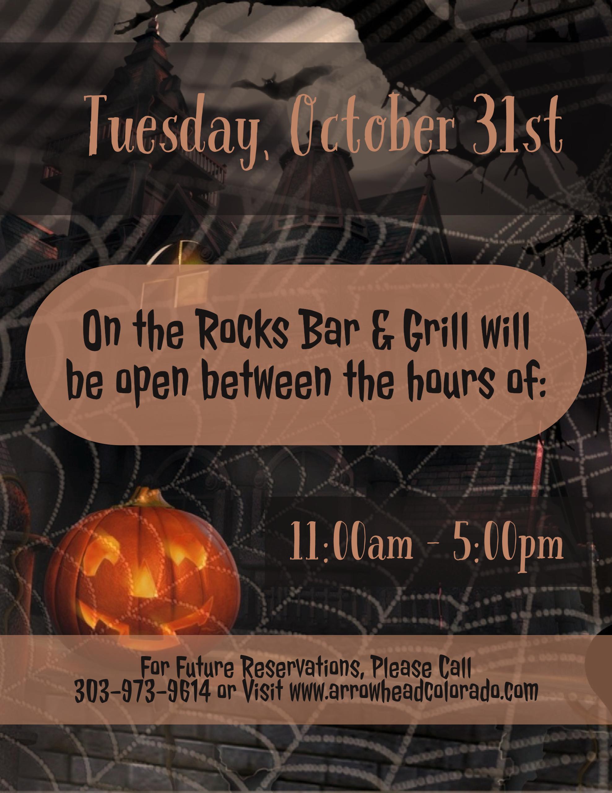 Halloween Hours 2017 Arrowhead Golf Course 20171031